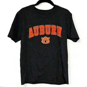 Auburn Tigers T-Shirt Navy Blue Short Sleeve Size YLG